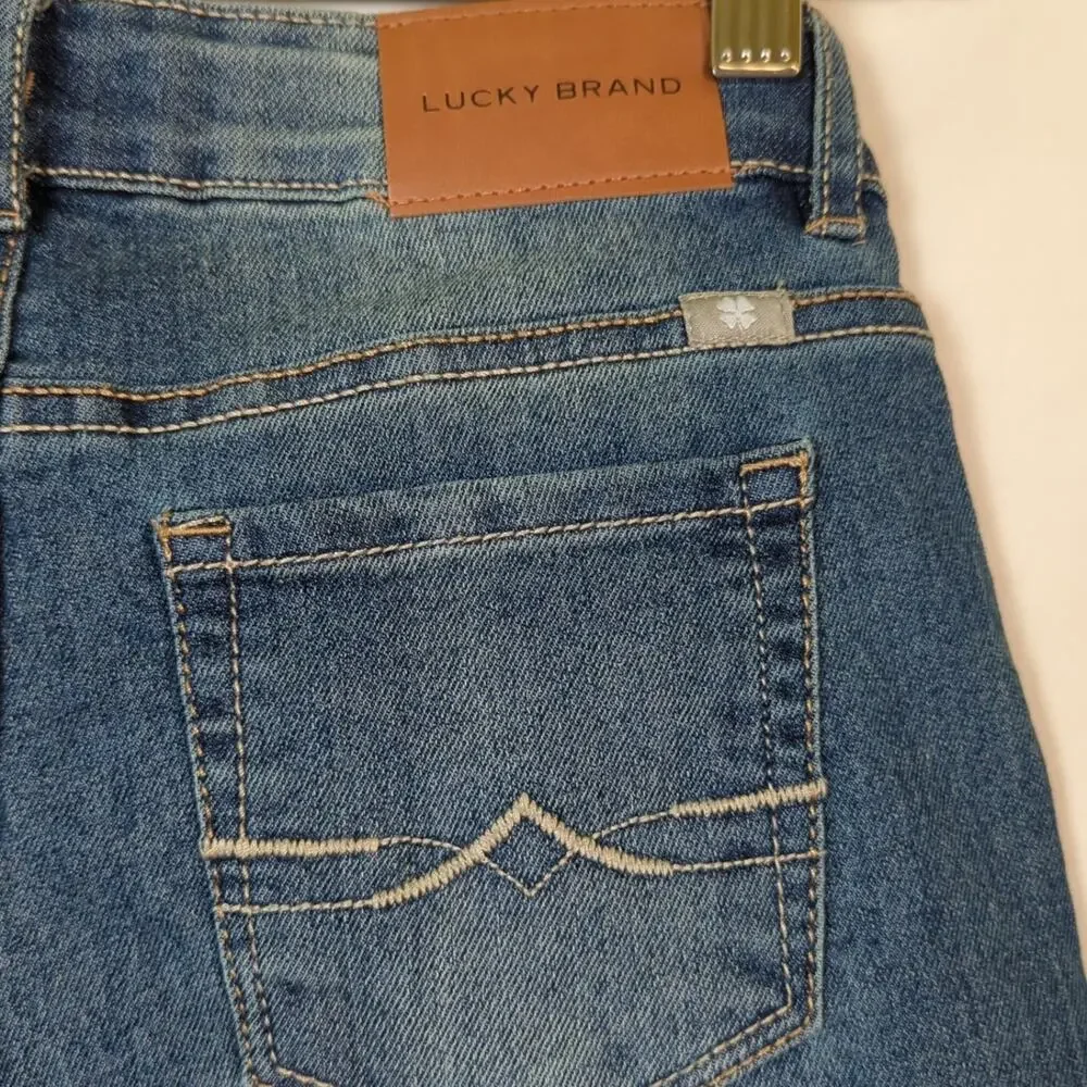 Lucky Brand Zoe Girls Size 12 Jeans Size - Medium Wash Stretch Denim